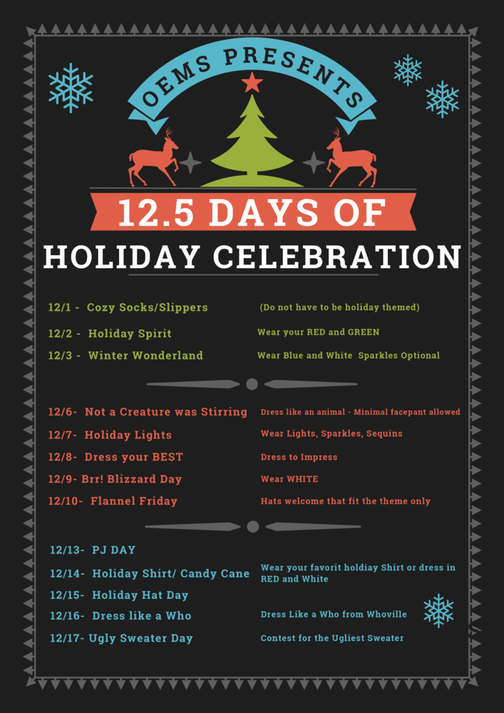 12.5 Days of Holiday Spirit