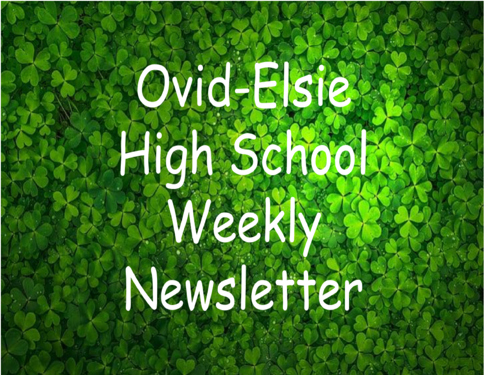 OEHS Newsletter - Week of 3/15/21