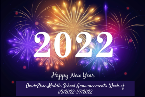 New Year Announcements