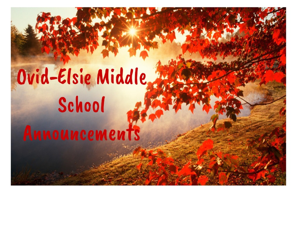 News OvidElsie Area Schools