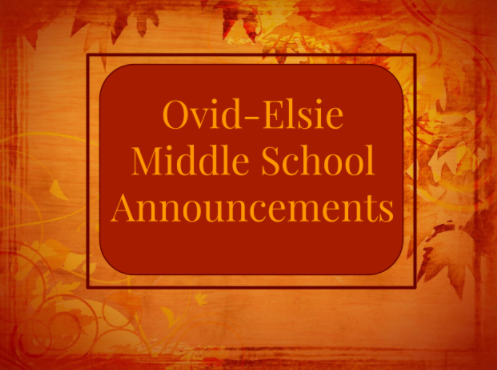 Morning Announcements